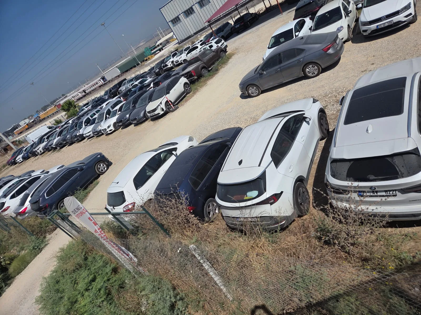 Deniz Otopark güvenli park alanı genel görünüm