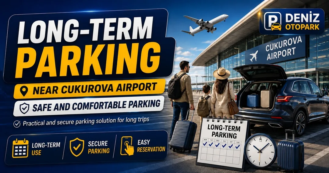 Long-Term Parking — Çukurova Airport Deniz Otopark
